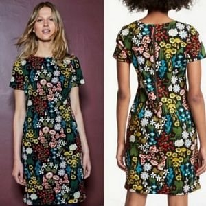 Boden Floral Carina Dress - Size 8